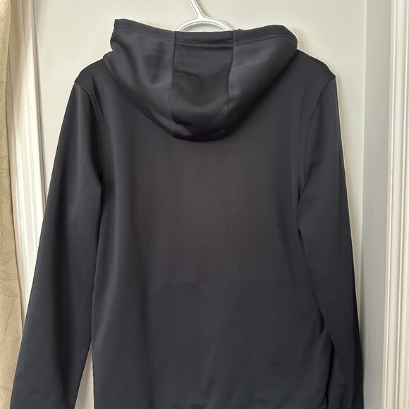 Under Armour โข Fleece Full Zip Hooded Jacket โข Small โข Black โข Coldgear - Picture 11 of 14